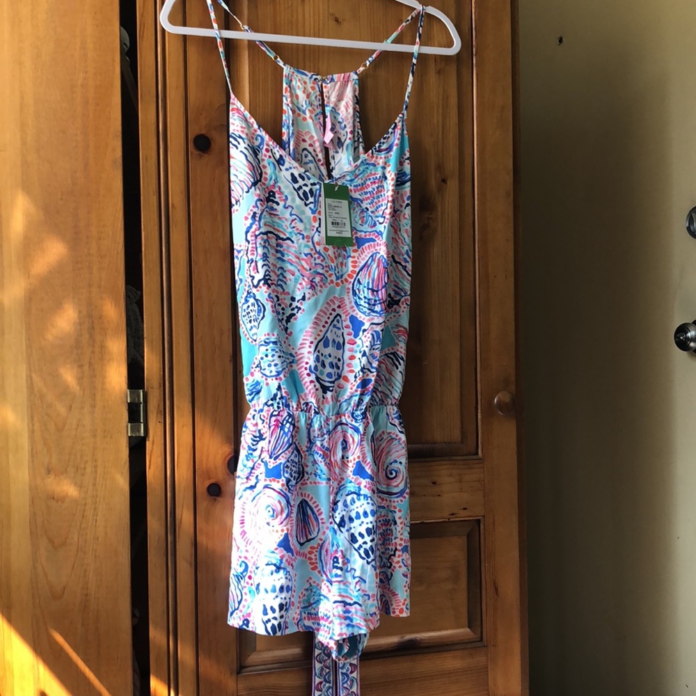 Lilly Pulitzer shorts Romper
